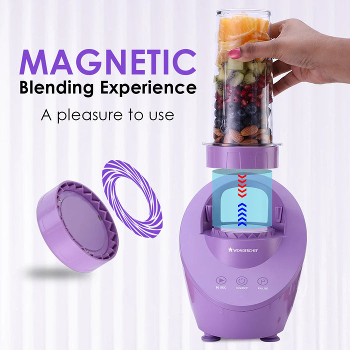 Wonderchef Bullet Juicer 200 Watts Magento Purpepl